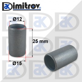 Метална втулка Ø 12 х Ø 15 х 25 mm